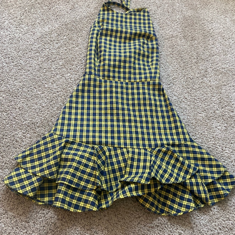 L’atiste Dyamy cute plaid dress (size S)